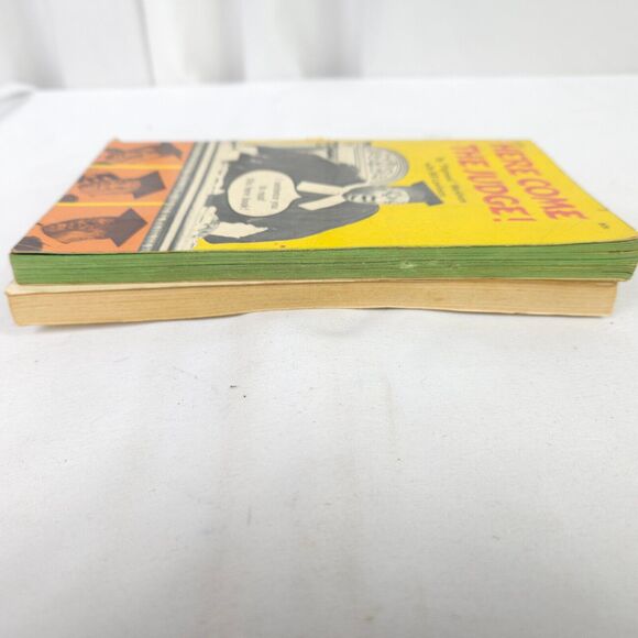 Vintage Comedy Book Lot - Believe It Or Not By Ripoff - Here Come The Judge - Picture 4 of 10